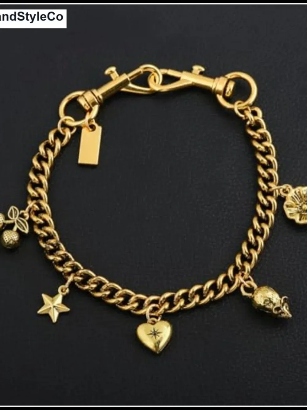 Vintage Charm Chain Handbag Strap Extender